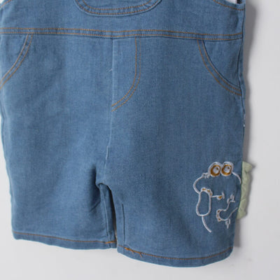 Admire Blue Themed 2Pc Little Kids Dangri Set Dangri Set Iluvlittlepeople 