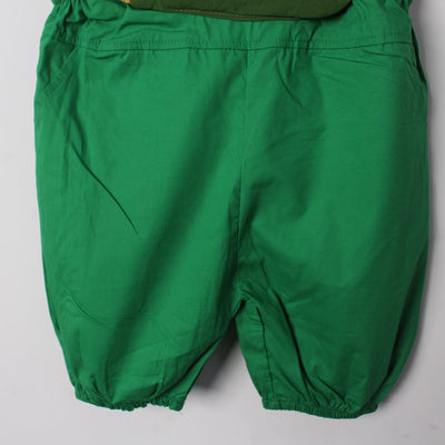 Urge Green Themed 2Pc Little Kids Dangri Set Dangri Set Iluvlittlepeople 