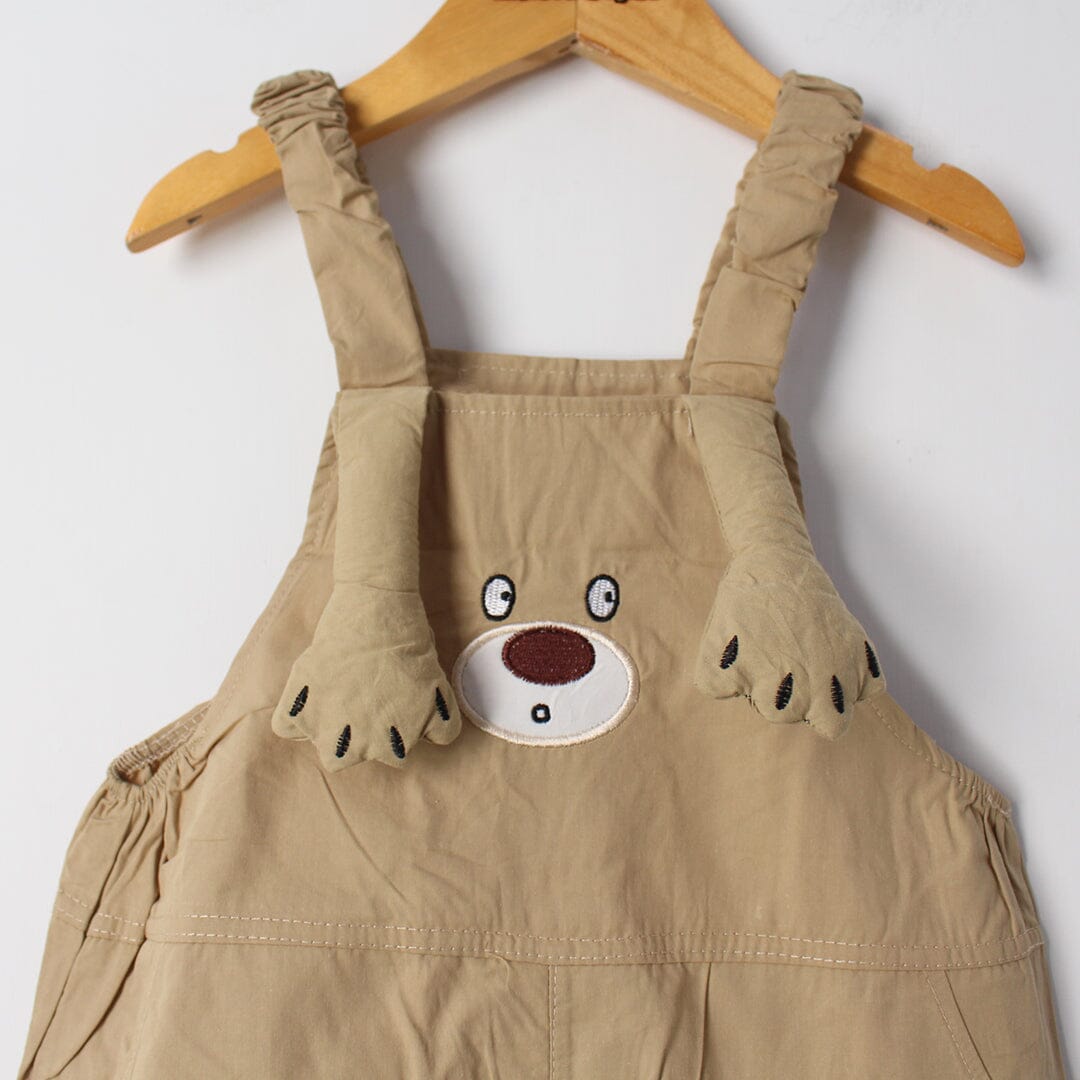 Desire Beige Themed 2Pc Little Kids Dangri Set Dangri Set Iluvlittlepeople 