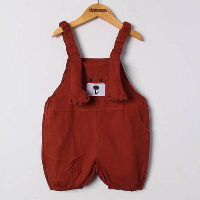 Modern Maroon Themed 2Pc Little Kids Dangri Set Dangri Set Iluvlittlepeople 