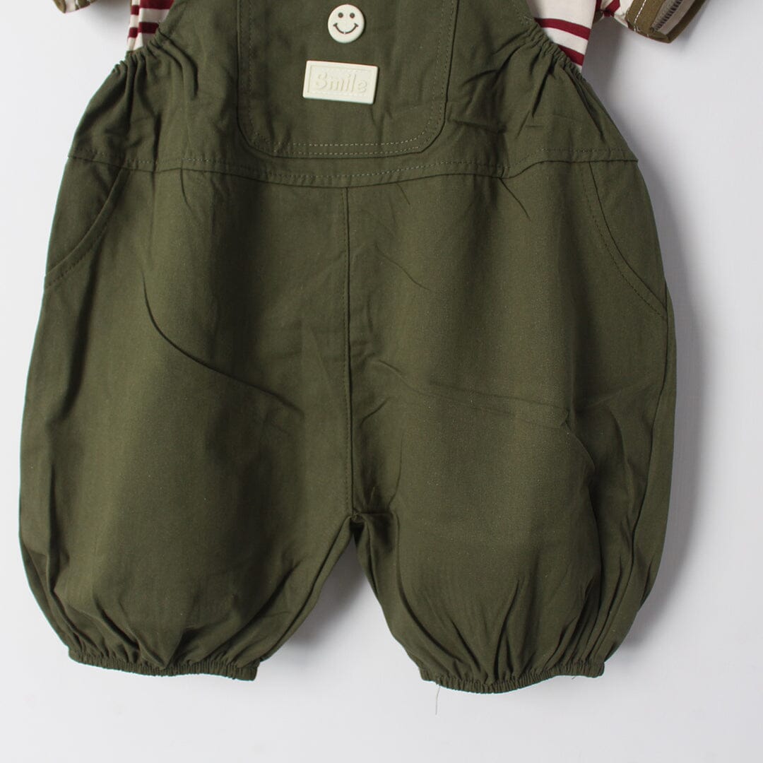 Desire Green Themed 2Pc Little Kids Dangri Set Dangri Set Iluvlittlepeople 