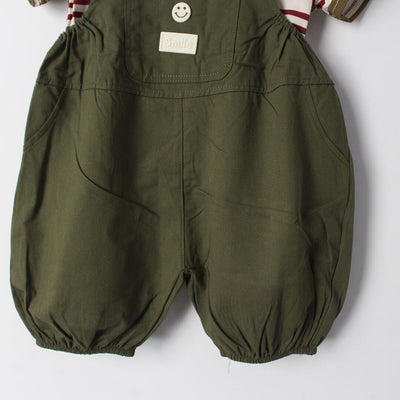 Desire Green Themed 2Pc Little Kids Dangri Set Dangri Set Iluvlittlepeople 