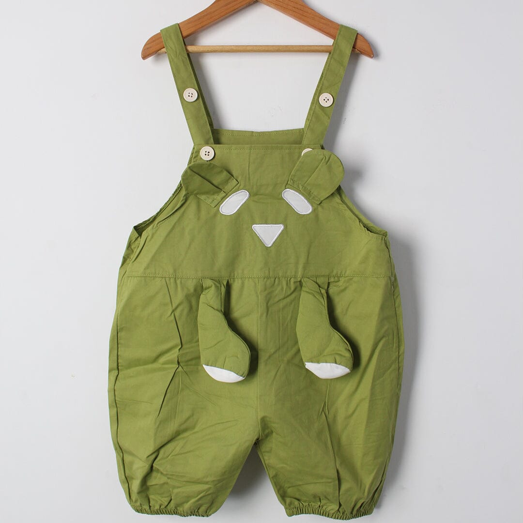 Urge Green Themed 2Pc Little Kids Dangri Set Dangri Set Iluvlittlepeople 
