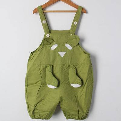 Urge Green Themed 2Pc Little Kids Dangri Set Dangri Set Iluvlittlepeople 