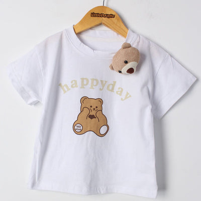 Stylish Beige Themed 2Pc Little Kids Dangri Set Dangri Set Iluvlittlepeople 