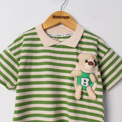 Kink Green Themed 2Pc Little Kids Dangri Set Dangri Set Iluvlittlepeople 