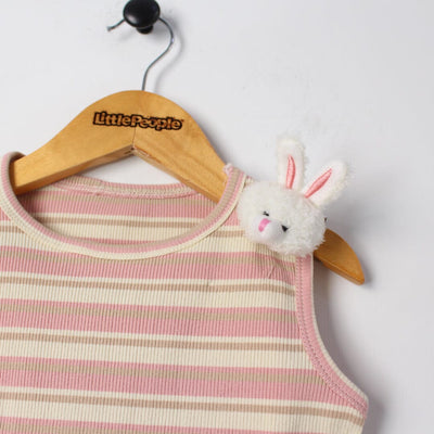 Stylish Pink Themed 2Pc Little Girls Dangri Set Dangri Set Iluvlittlepeople 