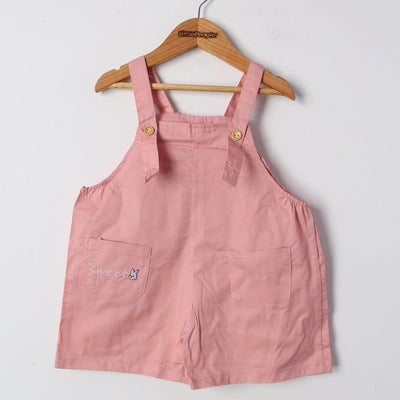 Stylish Pink Themed 2Pc Little Girls Dangri Set Dangri Set Iluvlittlepeople 