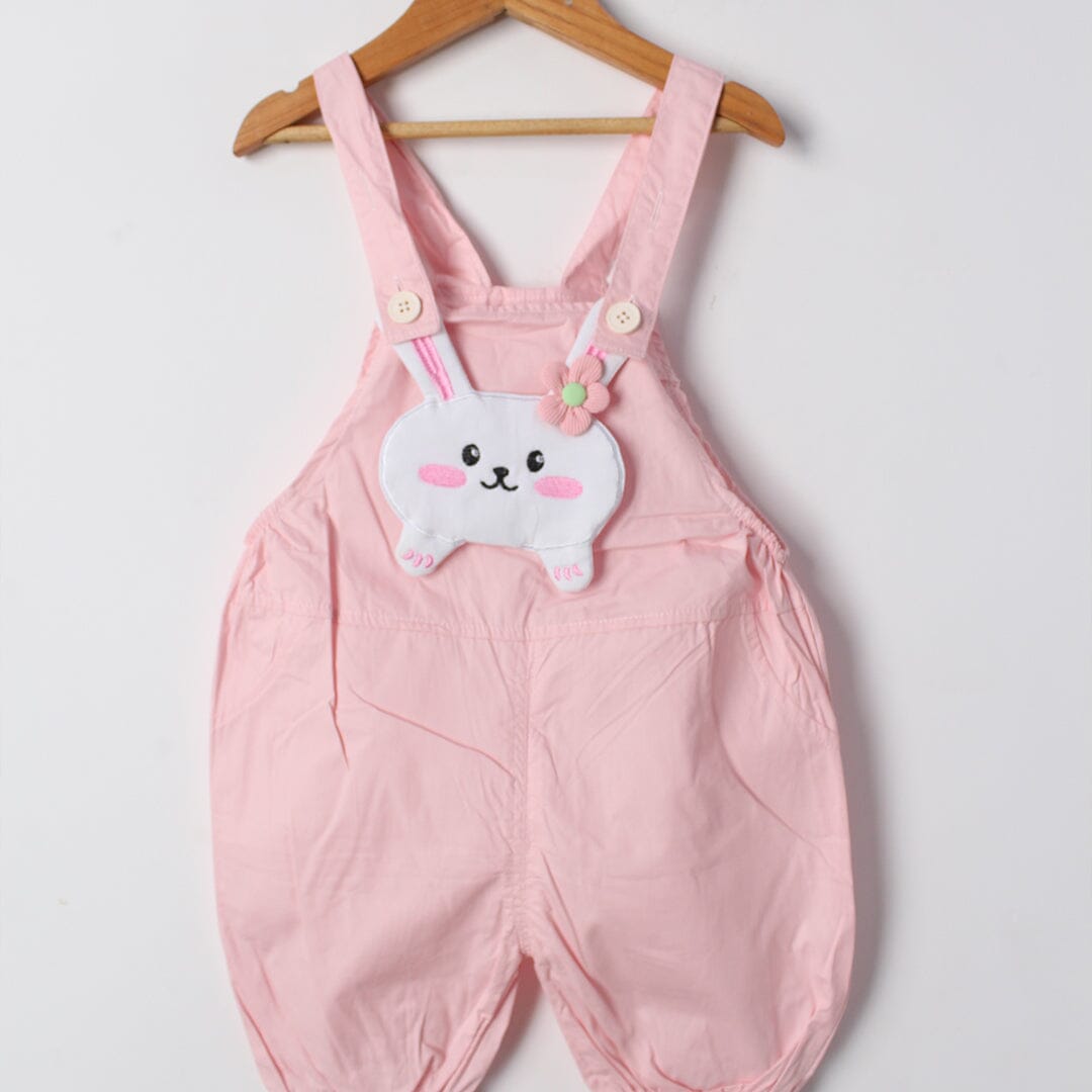 Sweet Pink Themed 2Pc Little Kids Dangri Set Dangri Set Iluvlittlepeople 