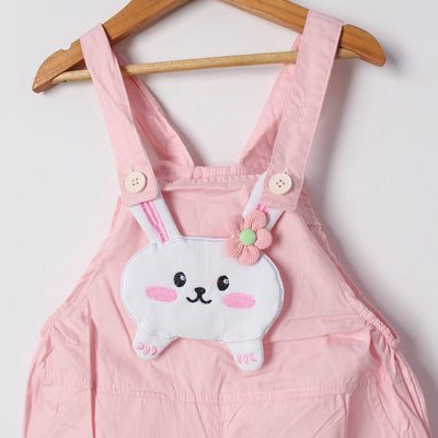 Sweet Pink Themed 2Pc Little Kids Dangri Set Dangri Set Iluvlittlepeople 
