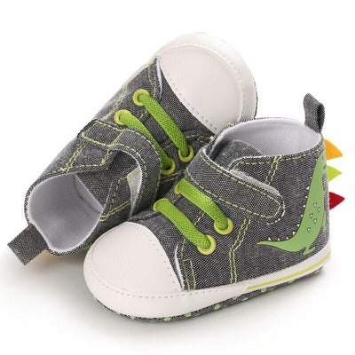 Attractive Baby Boy Shoes Shoes Iluvlittlepeople 6-9 Months Grey 