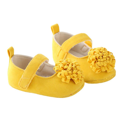 Baby Girl Stylish Flats Shoes Iluvlittlepeople 12-18Month Yellow 