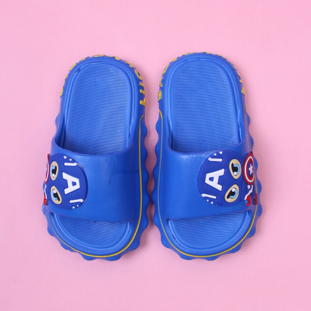 Modern Boys Flat Slippers Crocs And Slides Iluvlittlepeople 9 Years Rubber Blue