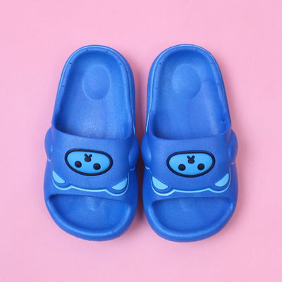 Cute Blue Attractive Slides Crocs And Slides Iluvlittlepeople 4 Years Rubber Blue