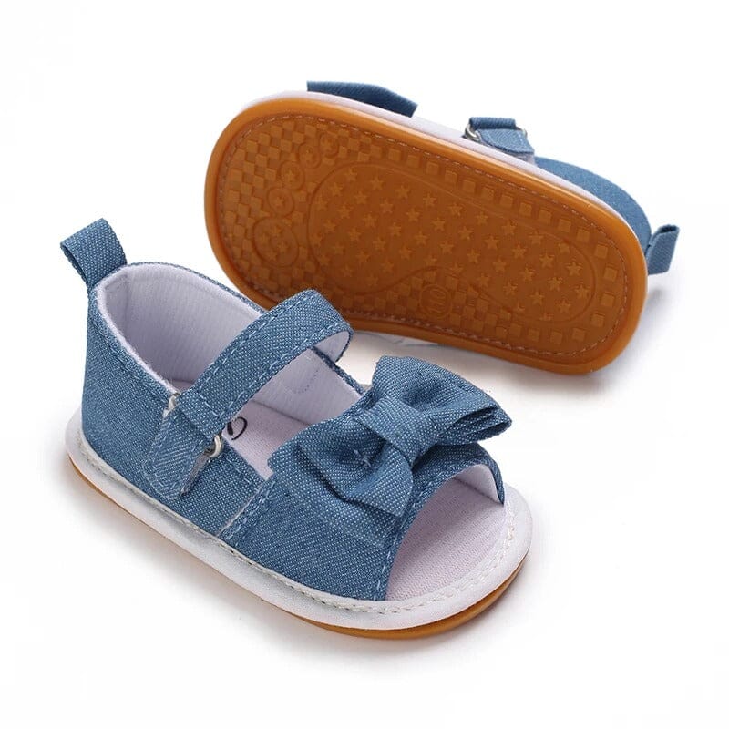 Stylish Blue Themed Baby Girl Shoes Shoes Iluvlittlepeople 