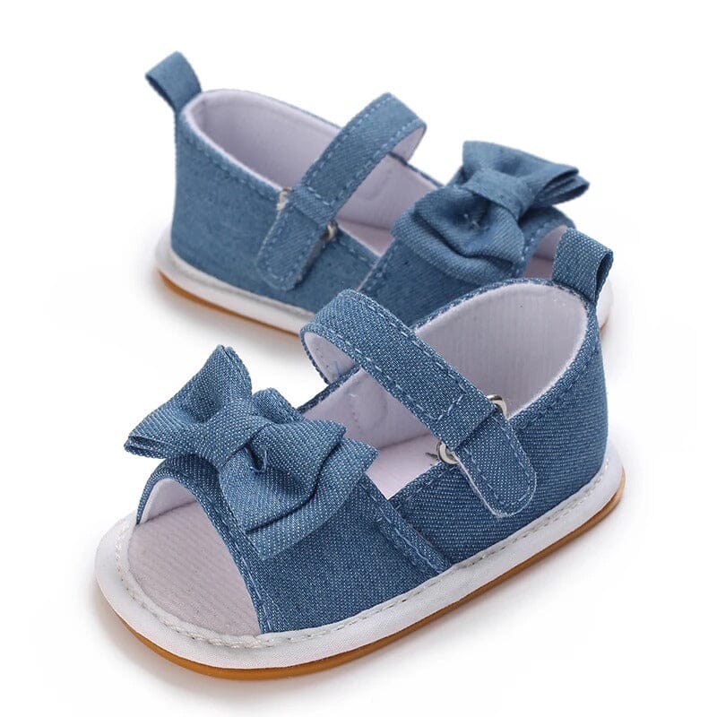 Stylish Blue Themed Baby Girl Shoes Shoes Iluvlittlepeople 