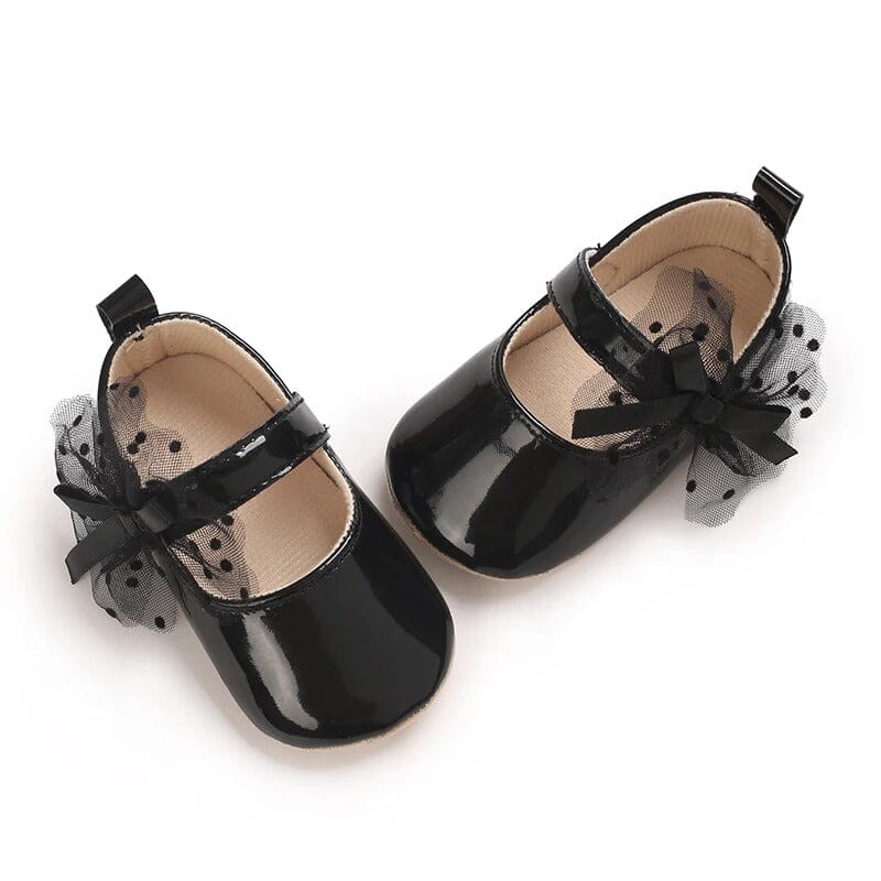 Stylish Black Themed Baby Girl Shoes Shoes Iluvlittlepeople 