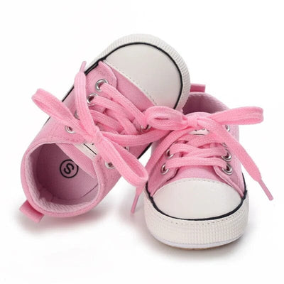 Stylish Pink Themed Baby Girl Sneakers Sneaker Iluvlittlepeople 