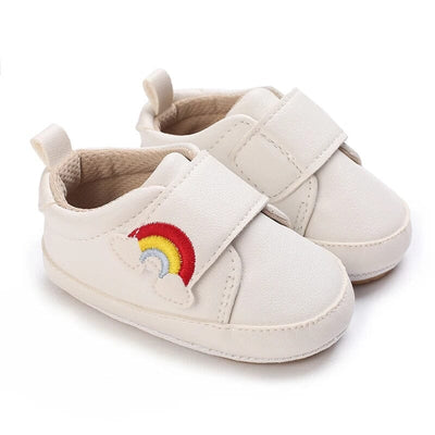 Attractive Off White Themed Baby Boy Shoes Shoes Iluvlittlepeople 6-9 Months Off White 