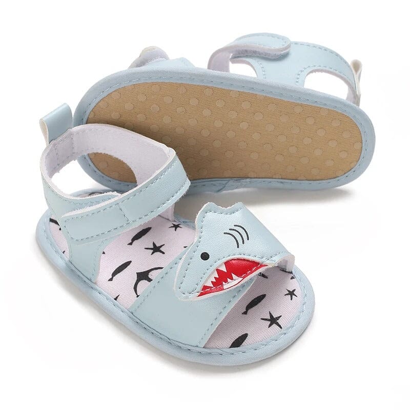 Attractive Blue Themed Baby Boy Sandals Sandals Iluvlittlepeople 