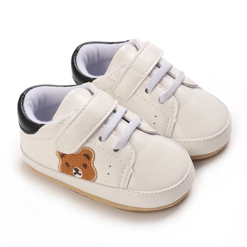 Attractive Off White Themed Baby Boy Shoes Shoes Iluvlittlepeople 6-9 Months Off White 