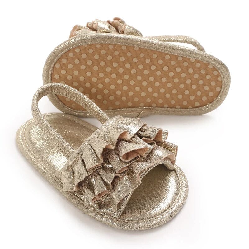 Stylish Gold Themed Baby Girl Shoes Shoes Iluvlittlepeople 