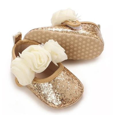 Stylish Gold Themed Baby Girl Shoes Shoes Iluvlittlepeople 