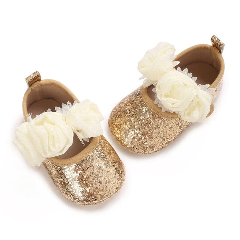 Stylish Gold Themed Baby Girl Shoes Shoes Iluvlittlepeople 