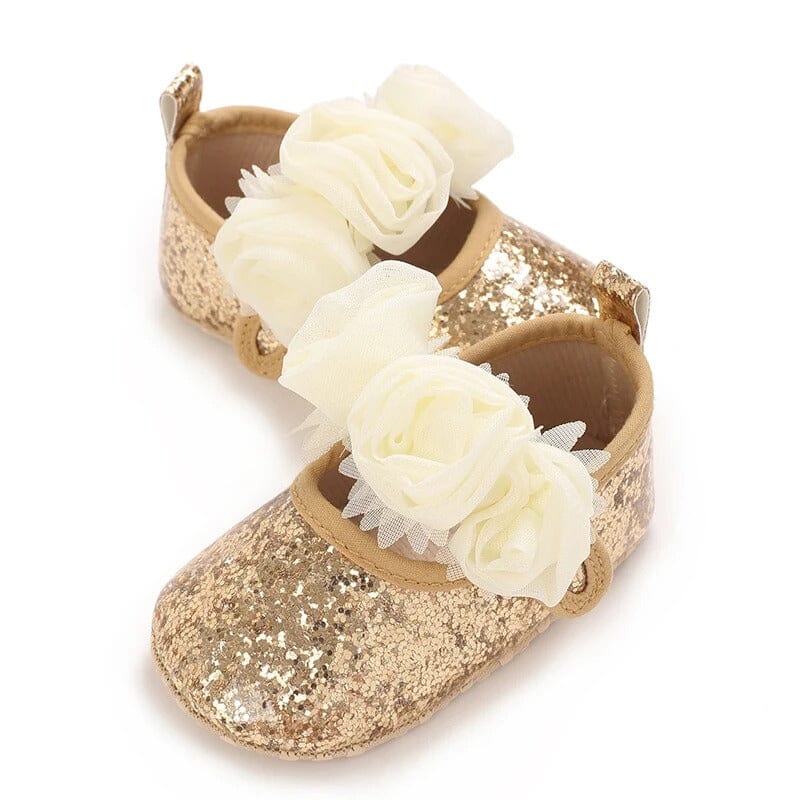 Stylish Gold Themed Baby Girl Shoes Shoes Iluvlittlepeople 