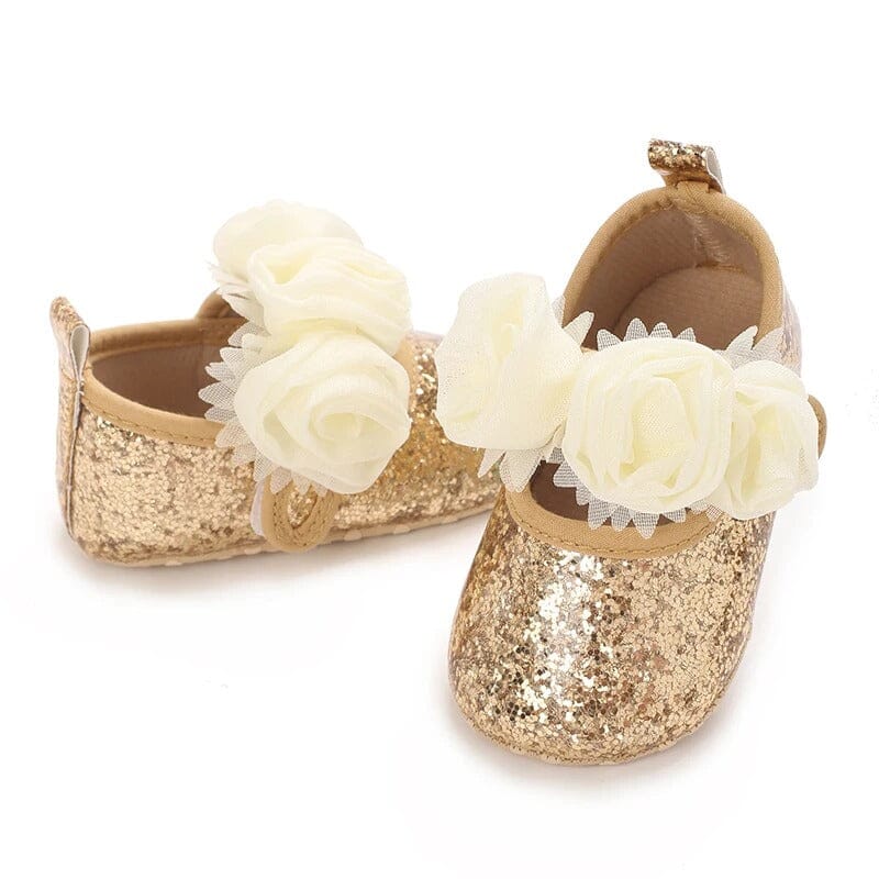 Stylish Gold Themed Baby Girl Shoes Shoes Iluvlittlepeople 