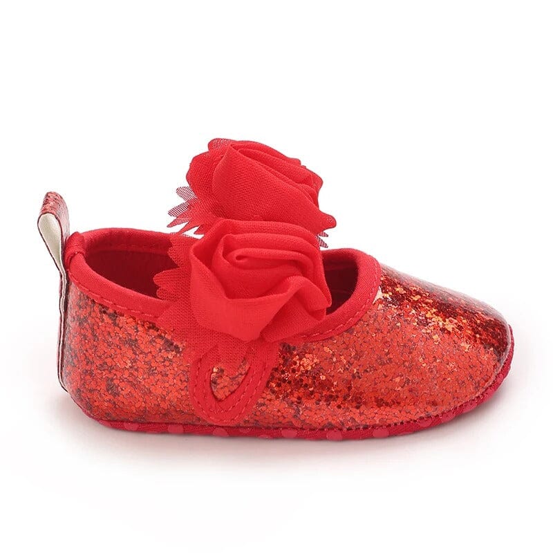 Stylish Red Themed Baby Girl Shoes Shoes Iluvlittlepeople 