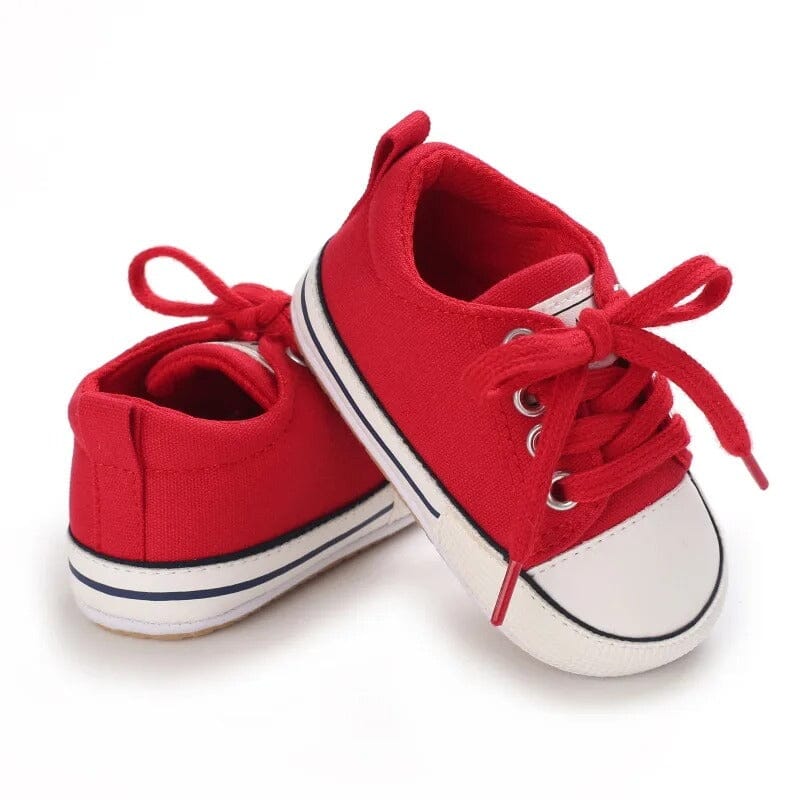 Attractive Red Themed Baby Boy Sneakers Sneakers Iluvlittlepeople 