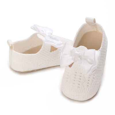 Stylish White Themed Baby Girl Shoes Shoes Iluvlittlepeople 