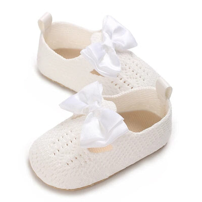 Stylish White Themed Baby Girl Shoes Shoes Iluvlittlepeople 