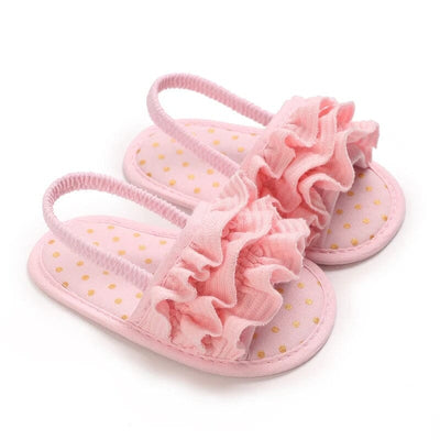 Stylish Pink Themed Baby Girl Shoes Shoes Iluvlittlepeople 6-9 Months Pink 