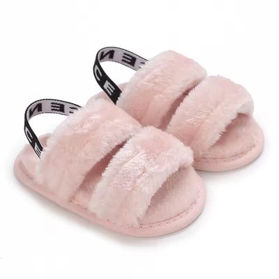 Stylish Pink Themed Baby Girl Shoes Shoes Iluvlittlepeople 6-9 Months Pink 