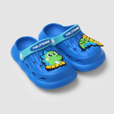 Stylish & Trendy Blue Themed Kids Clogs Clogs Iluvlittlepeople 19N Rubber Blue