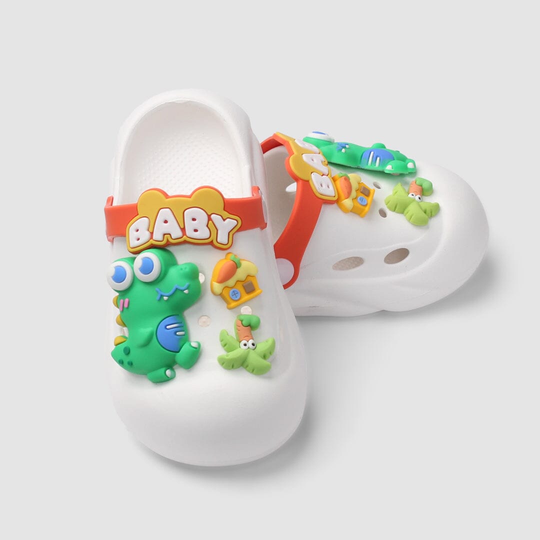Unique & Trendy White Themed Kids Clogs Clogs Iluvlittlepeople 