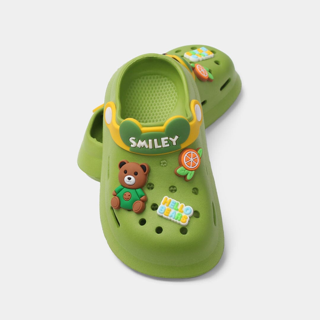 Trendy Green Themed Kids Clogs Clogs Iluvlittlepeople 