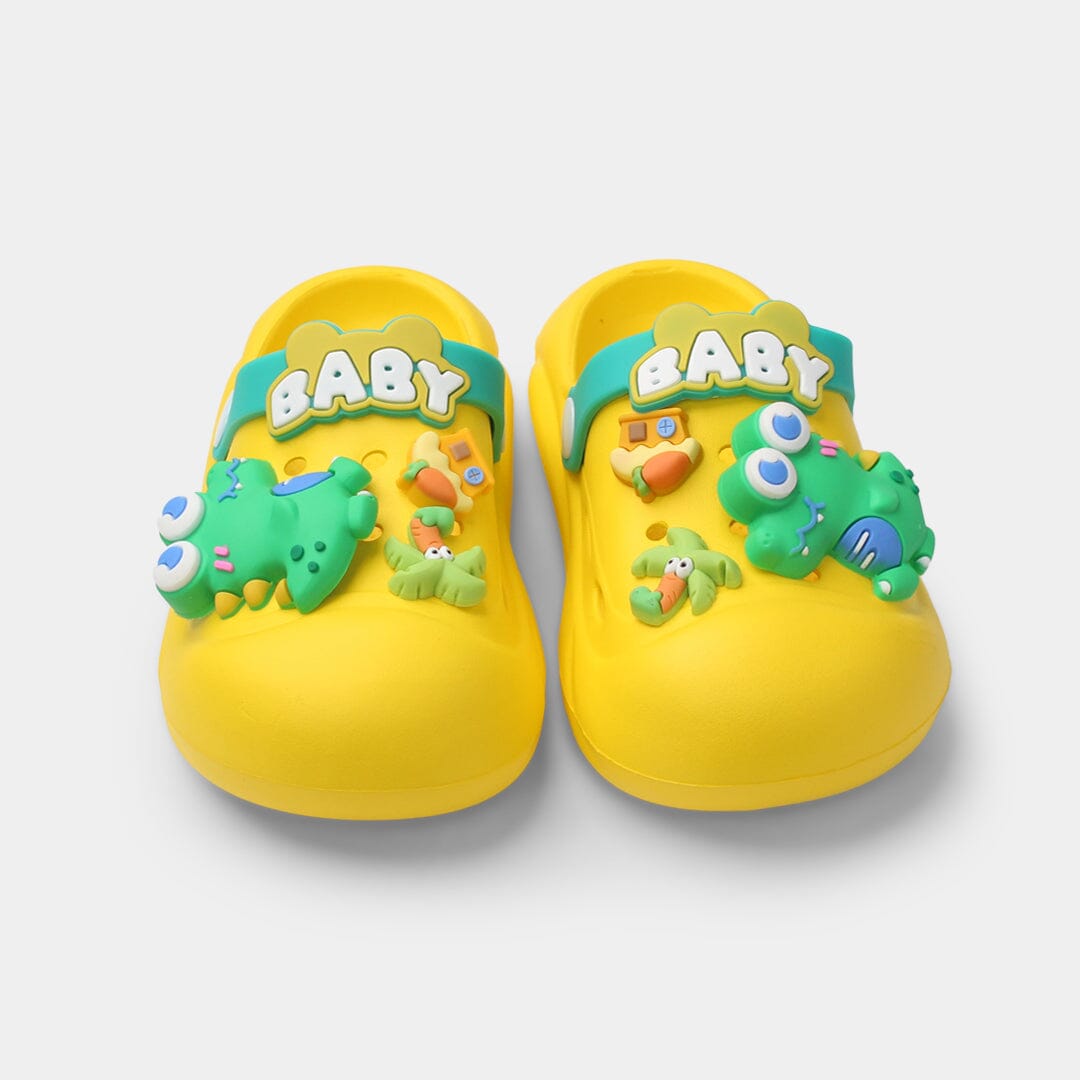 Yellow Trendy Themed Kids Clogs Clogs Iluvlittlepeople 