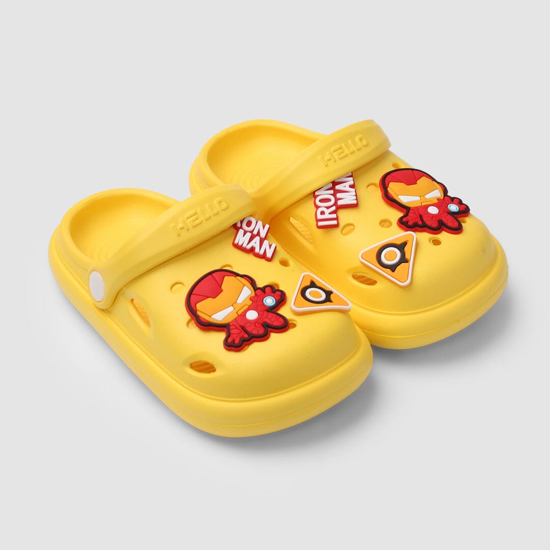 Desire Yellow Themed Kids Clogs Clogs Iluvlittlepeople 19N Rubber Yellow