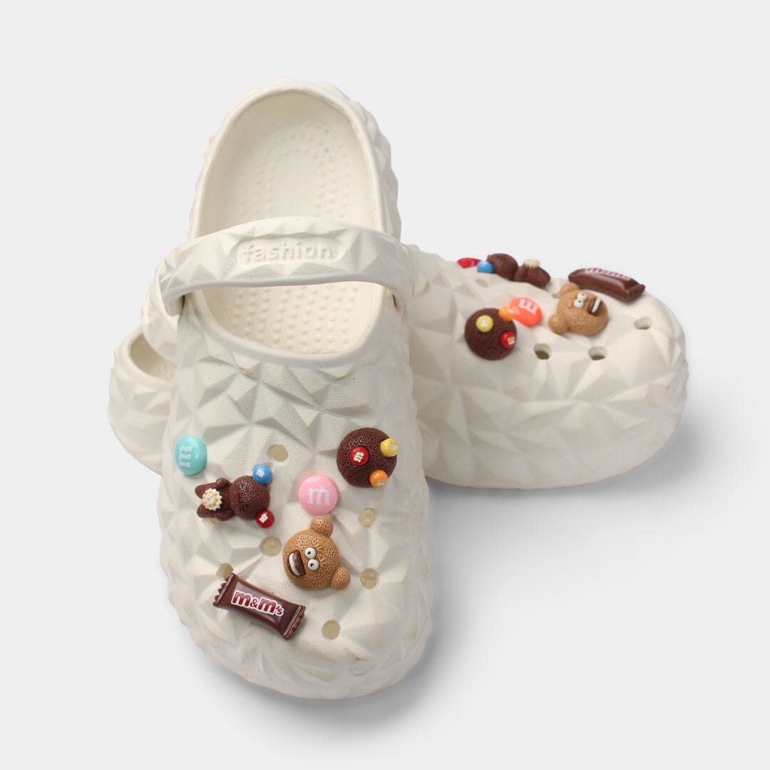 Trendy Off White Themed Clogs Clogs Iluvlittlepeople 