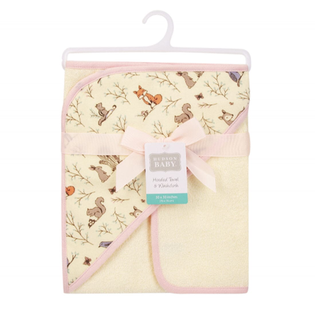 Little Baby Hooded Towel & Washcloths Towels Iluvlittlepeople 
