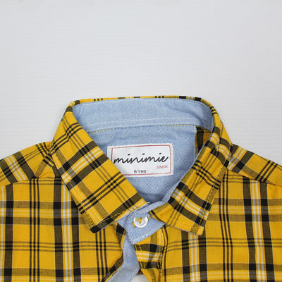 Decent Style Yellow Themed Boys Casual Shirt Casual Shirt Iluvlittlepeople 