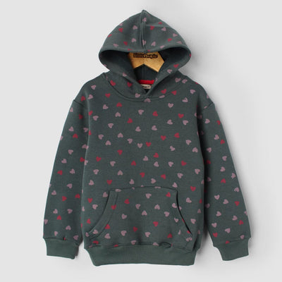 Desire Green Themed Kids Hoodie Hoodie Iluvlittlepeople 6-9 Months Green Winter