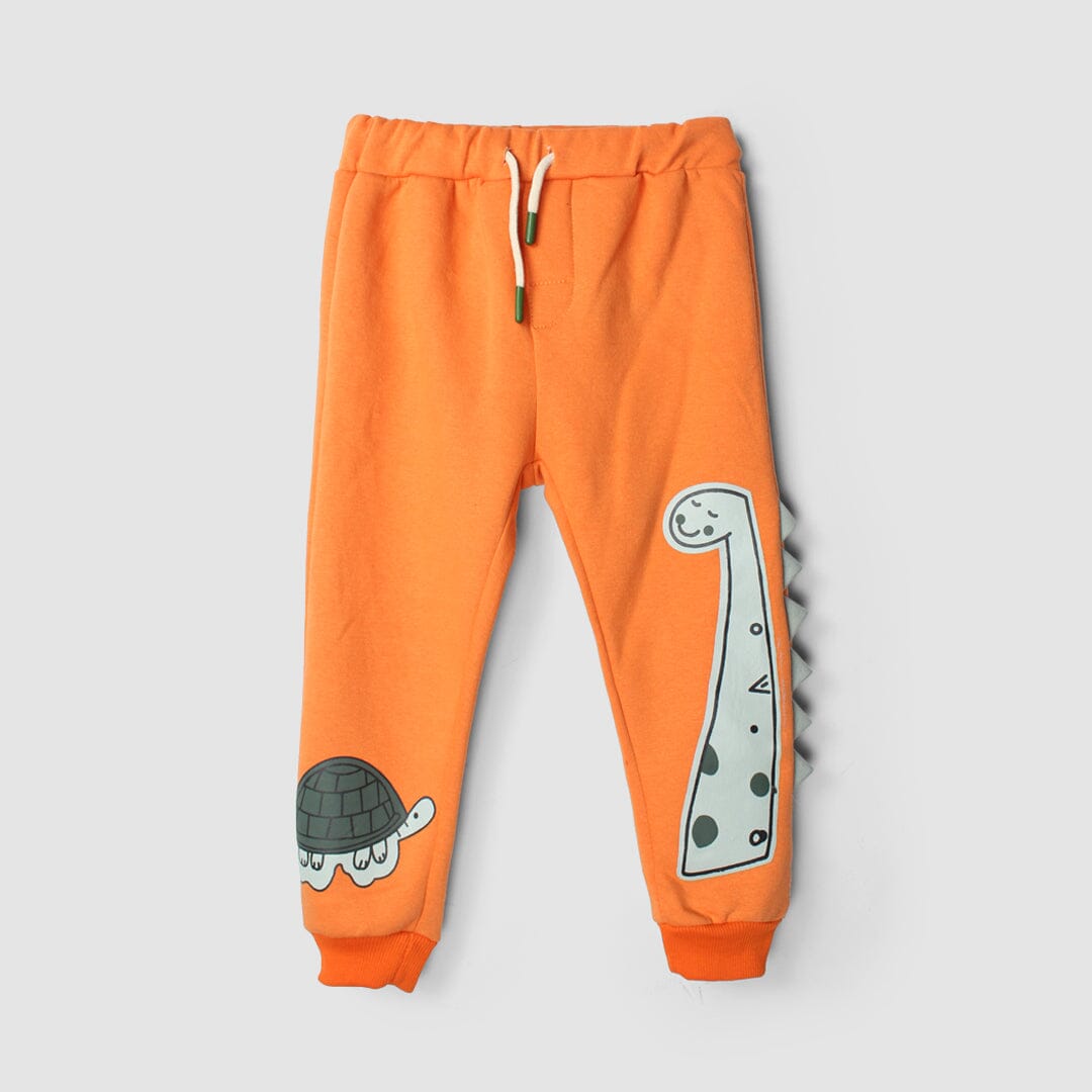 Fancy Orange Themed Kids Trouser Trouser Iluvlittlepeople 9-12 Months Orange Winter