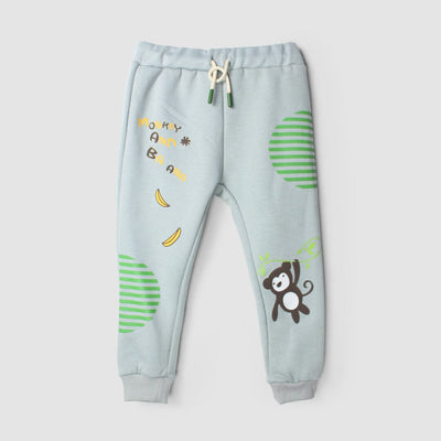 Stylish Grey Themed Kids Trouser Trouser Iluvlittlepeople 9-12 Months Grey Winter