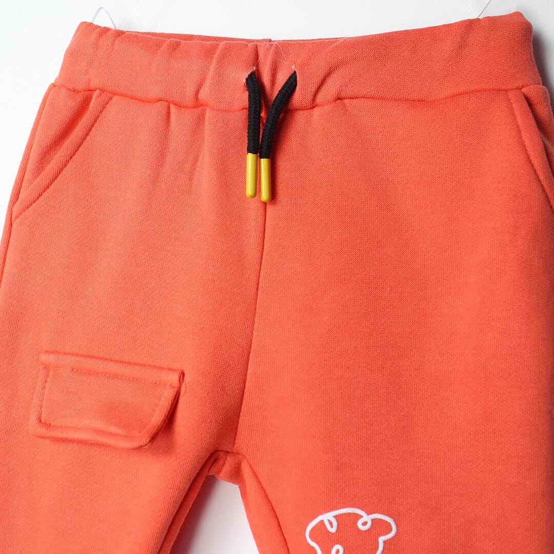 Stylish Peach Themed Kids Trouser Trouser Iluvlittlepeople 