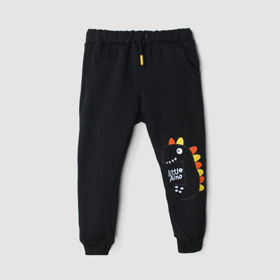 Elegant Black Themed Kids Trouser Trouser Iluvlittlepeople 9-12 Months Black Winter