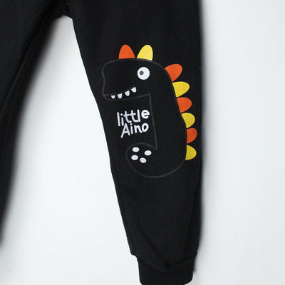 Elegant Black Themed Kids Trouser Trouser Iluvlittlepeople 